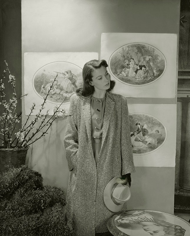 Вивьен Ли в съемке Vogue 1941