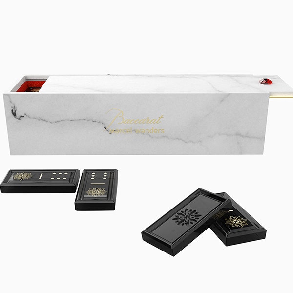 Baccarat выпустили мраморные настольные игры &- довольно полезную вещь для зимних вечеров