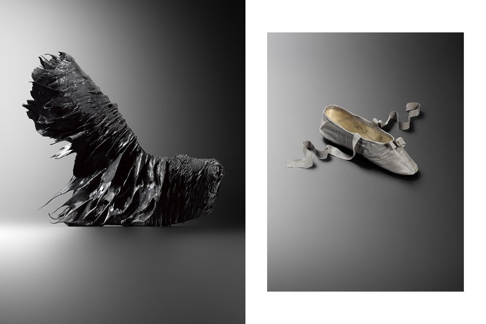 Туфли Magnetic Motion авторства Ирис ван Херпен и Йолана ван дер Вила весналето 2015 балетки для Жюли Рекамье 17951810