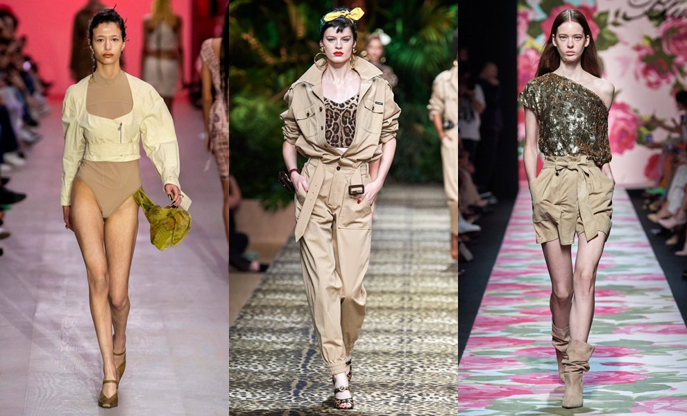 Charlotte Knowles Dolce amp Gabbana Blumarine весналето 2020