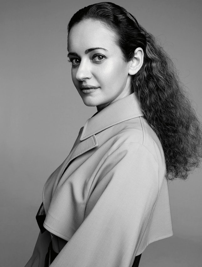На Марине Петровой тренч Sportmax