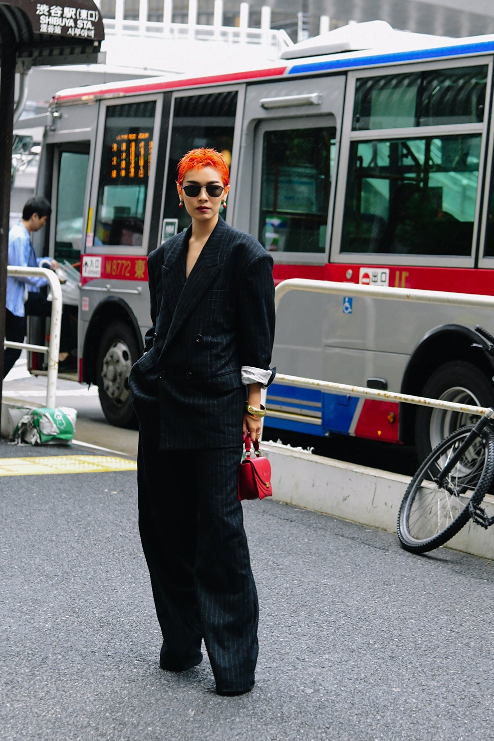 Streetstyle на Неделе моды в Токио
