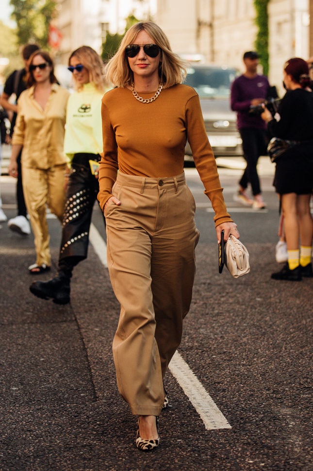 Лиза Айкен на Неделе моды в Лондоне