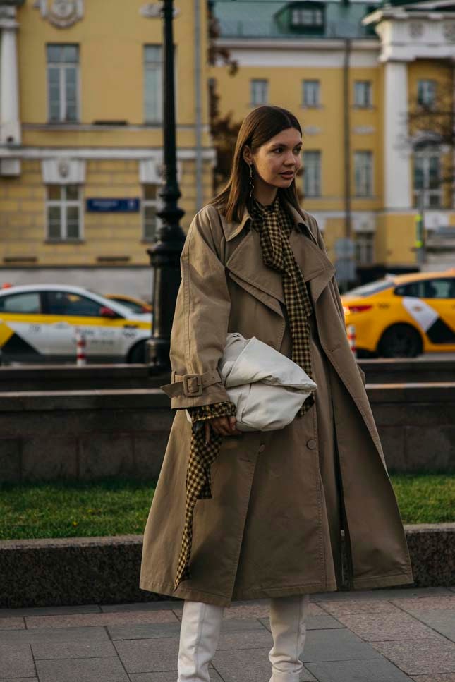 Streetstyle на Неделе моды в Москве