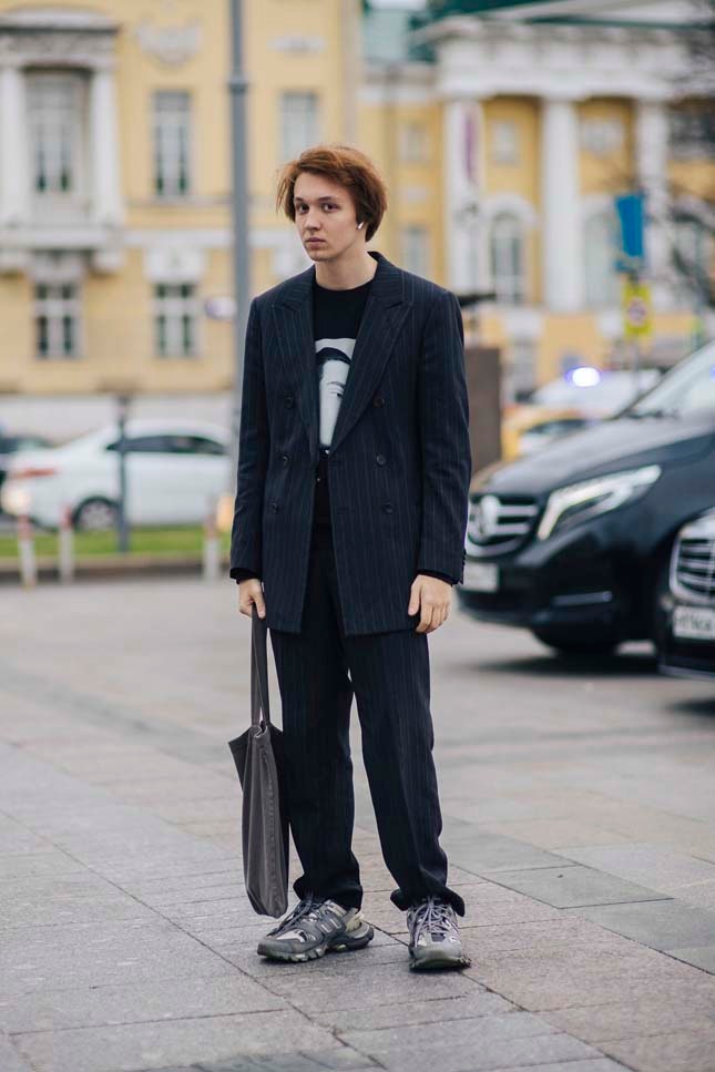 Streetstyle на Неделе моды в Москве