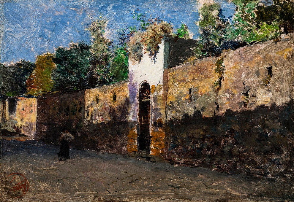 Мариано Фортуни «Улица Гранателло в Портичи» 1874