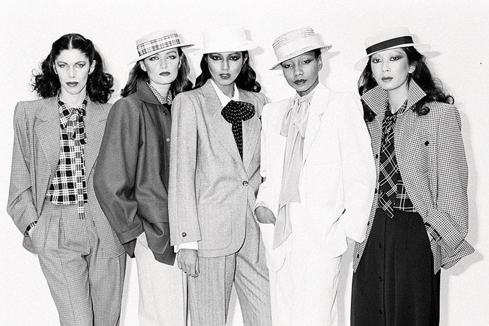 Показ Yves Saint Laurent Haute Couture 1978