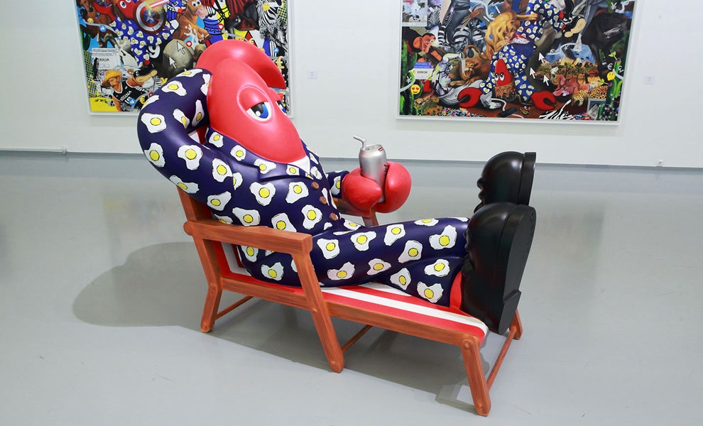 Выставка Lobster Land Филипа Колберта в Мультимедиа Арт Музее