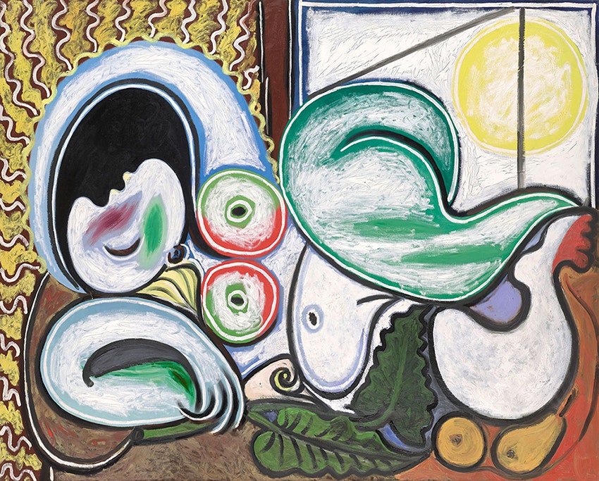 Пабло Пикассо. «Лежащая обнаженная» 1932