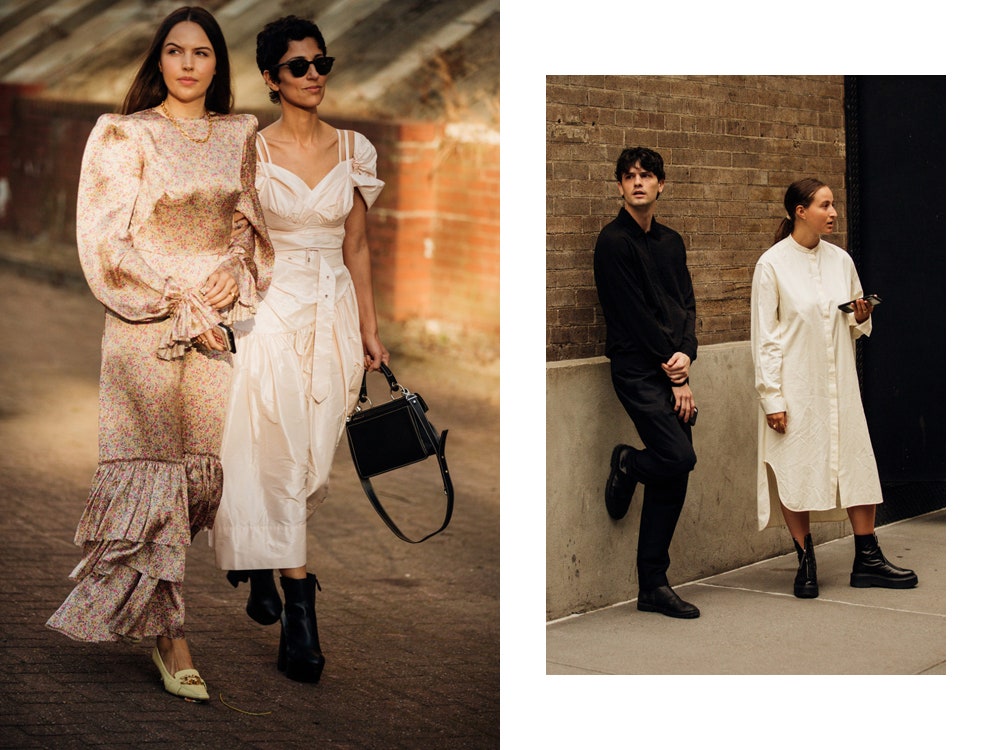 Дойна Чобану и Ясмин Сьюэлл на Неделе моды в Лондоне сентябрь 2019 Неделя моды в Лондоне 2019