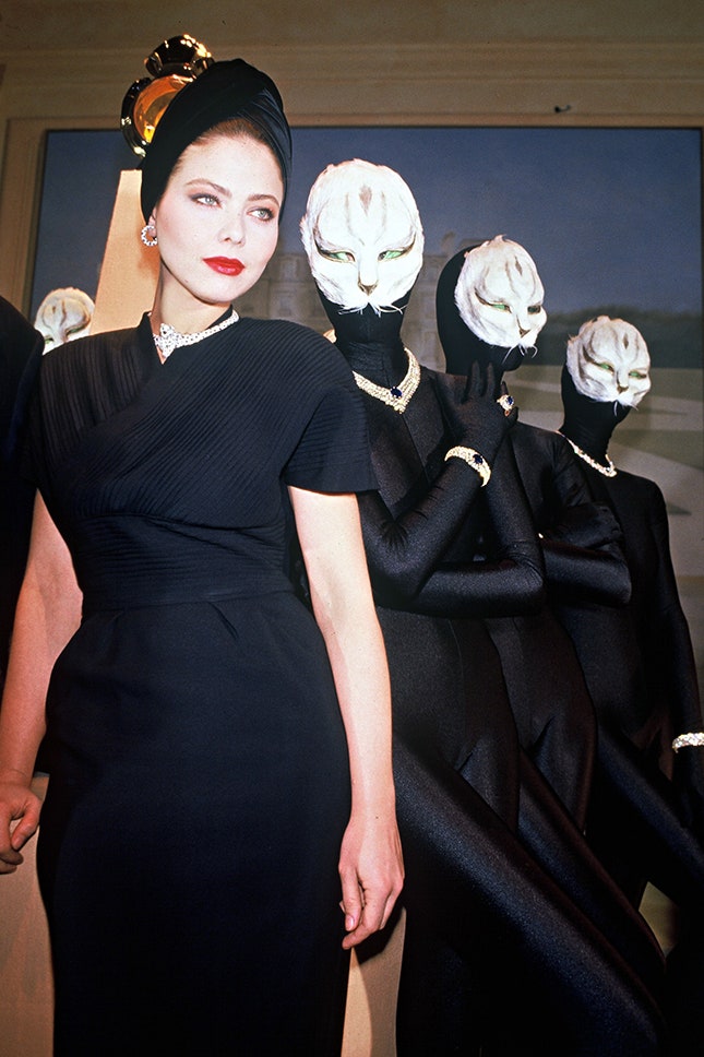Орнелла Мути на вечеринке Cartier в Париже 1987