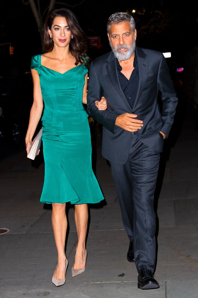 С Джорджем Клуни в НьюЙорке октябрь 2019