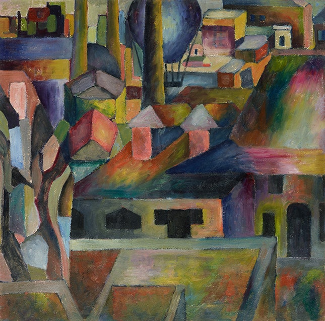 Аристарх Лентулов. «Париж» 1911