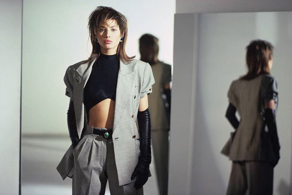 Кристи Тарлингтон в костюме Jean Paul Gaultier 1987