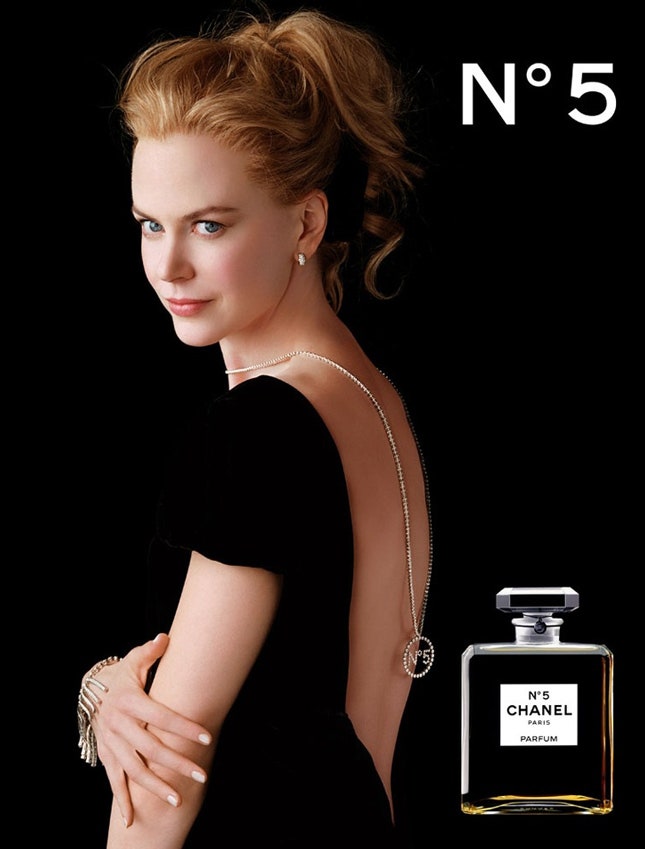 Николь Кидман в кампании Chanel No. 5 2004