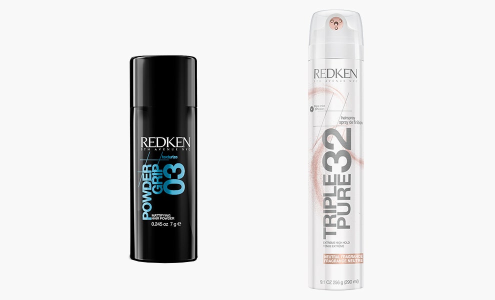 Redken Powder Grip 03 1500 рублей Triple Pure 32 Hairspray цена по запросу redken.com
