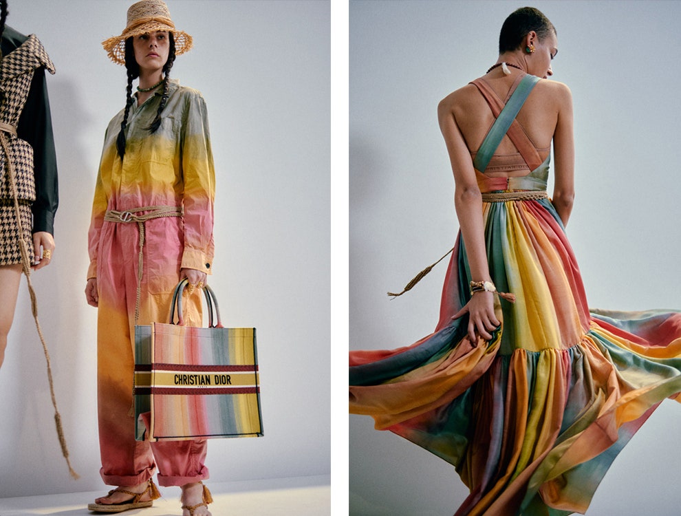 Бэкстейдж показа Dior весналето 2020