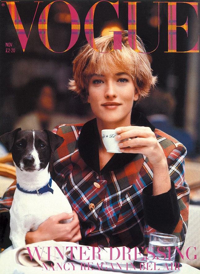 Vogue UK ноябрь 1989
