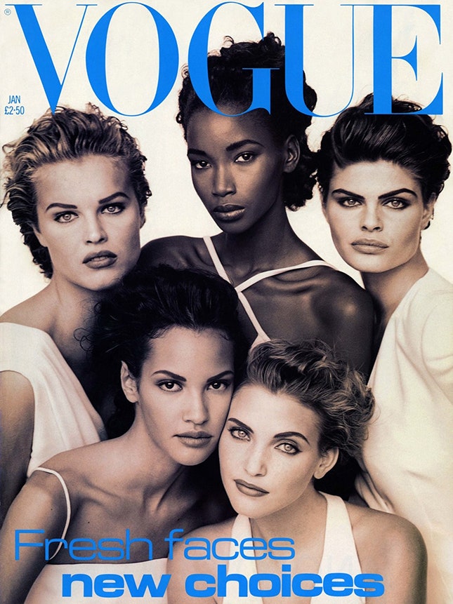 Vogue UK январь 1992