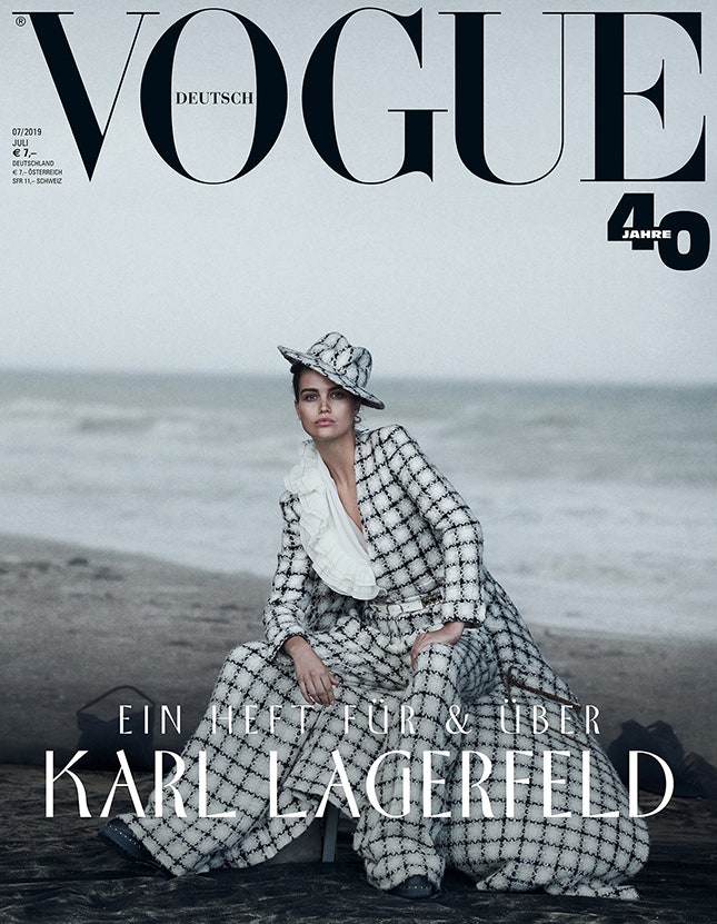Vogue Германия июль 2019