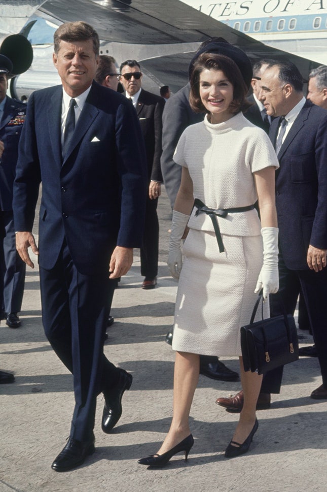 Джон Кеннеди и Жаклин Кеннеди в Chanel 1963