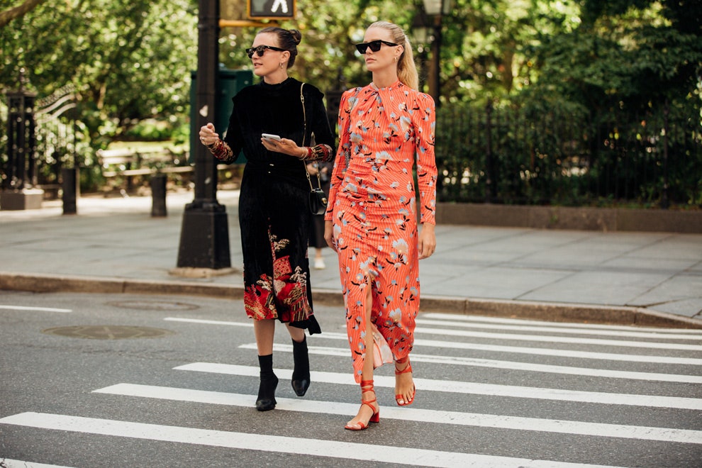 Streetstyle на Неделе моды в НьюЙорке. Часть 1