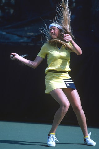 Андреа Джегер 1980.