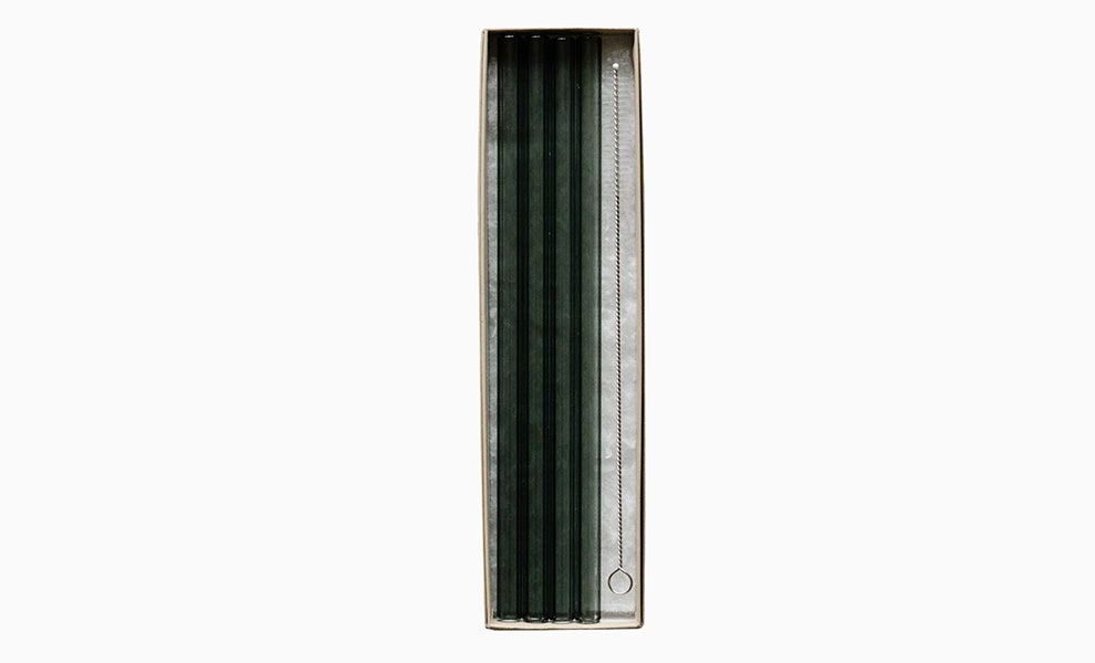 Стеклянные трубочки для напитков June 2030 junehomesupply.com