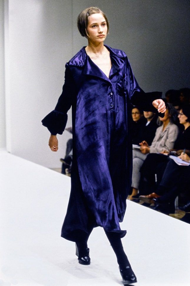 Розмари Фергюсон на показе Prada весналето 1994