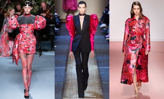 Richard Quinn Alexander McQueen Blumarine осеньзима 2019.