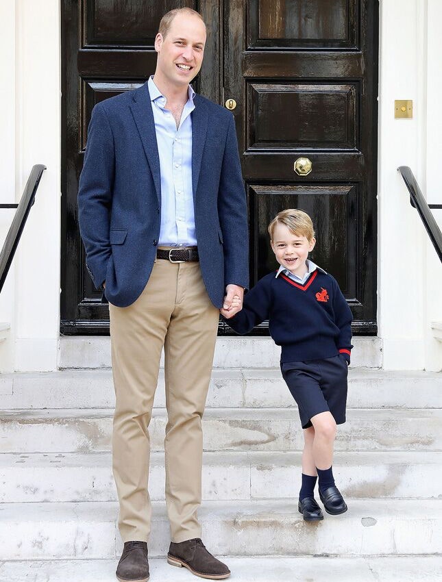 Принц Уильям и принц Джордж 2017