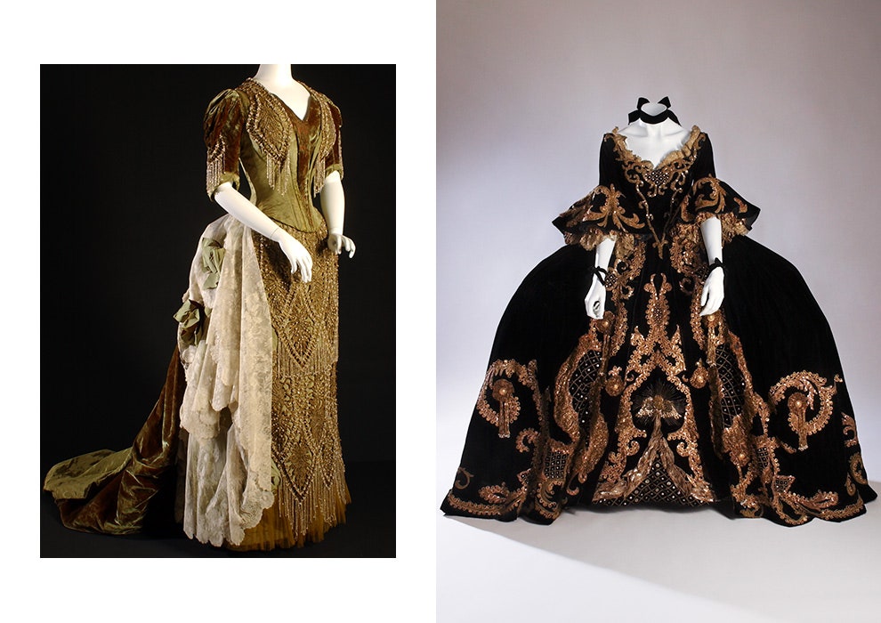 Бальное платье Emile Pasquier 18891890 костюм из фильма «МарияАнтуанетта»  созданный Адрианом Адольфом Гринбергом для...