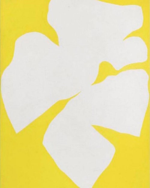 Ellsworth Kelly. White Yellow. 1957