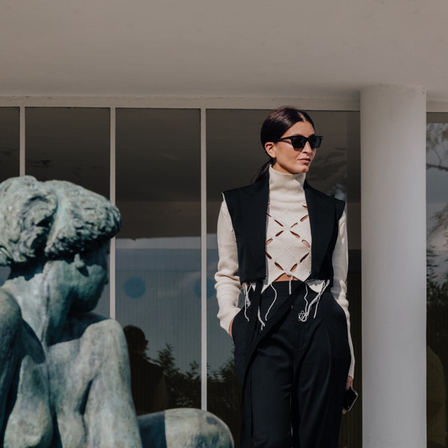 Streetstyle на фестивале моды в Осло
