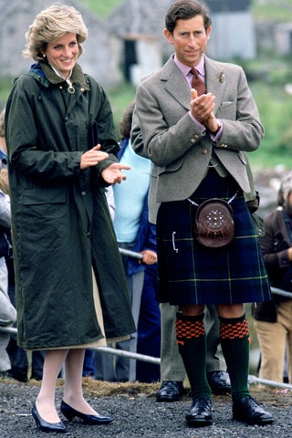 Принцесса Диана иnbspпринц Чарльз наnbspВнешних Гебридских островах 1985.