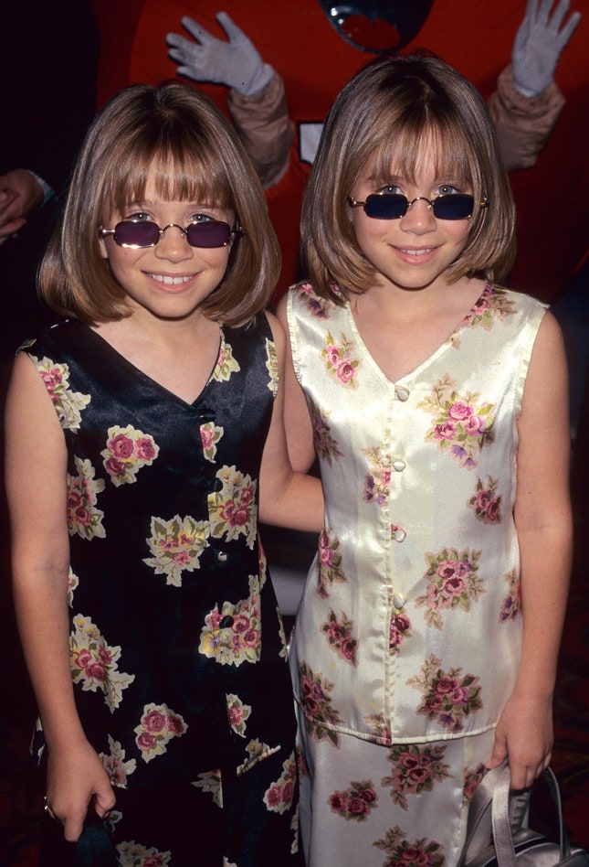 МэриКейт и Эшли Олсен в НьюЙорке 1997