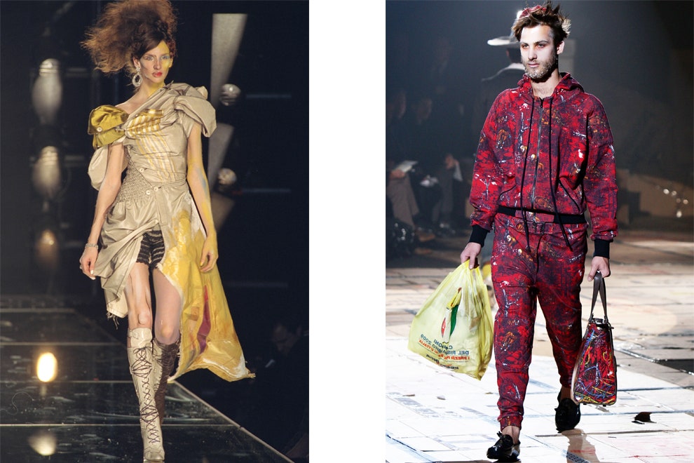 Dior Couture весналето 2000 Vivienne Westwood menswear осеньзима 2010