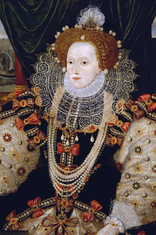 Портрет Елизаветы I. Неизвестный художник. 1588