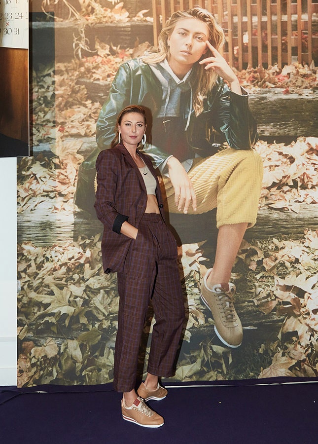 Мария Шарапова на презентации Nike La Cortez x Maria Sharapova в НьюЙорке 2018