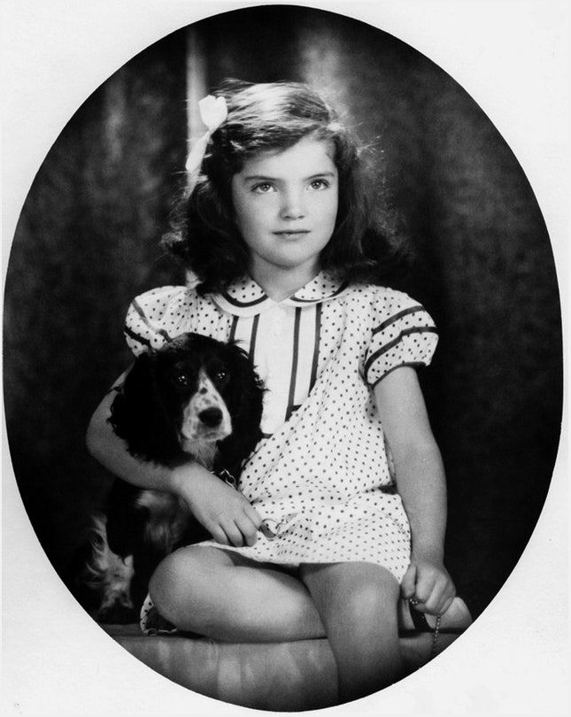 Жаклин Бувье в детстве 1935