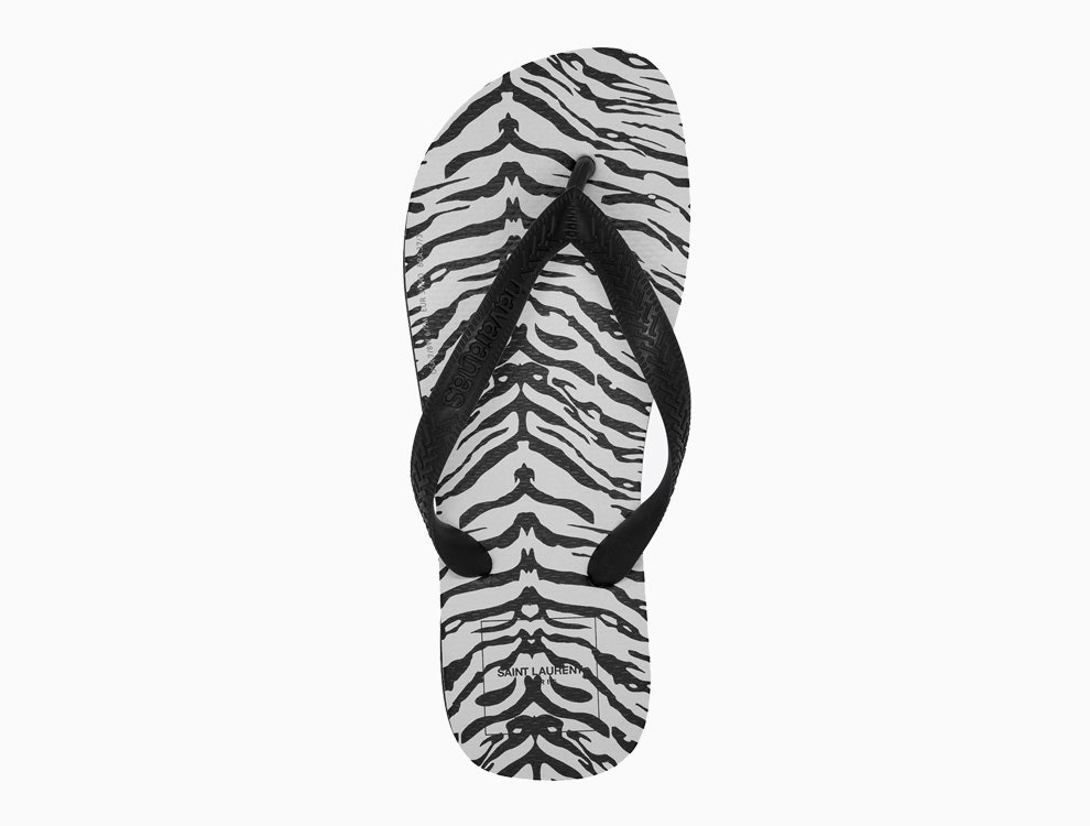 Saint Laurent x Havaianas 3173 рубля ysl.com