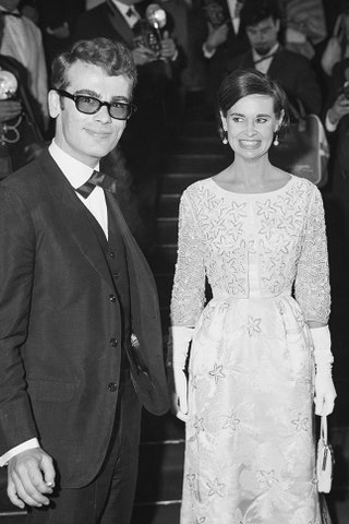 С третьим мужем Сидни Люметом наnbspКаннском кинофестивале 1962 .