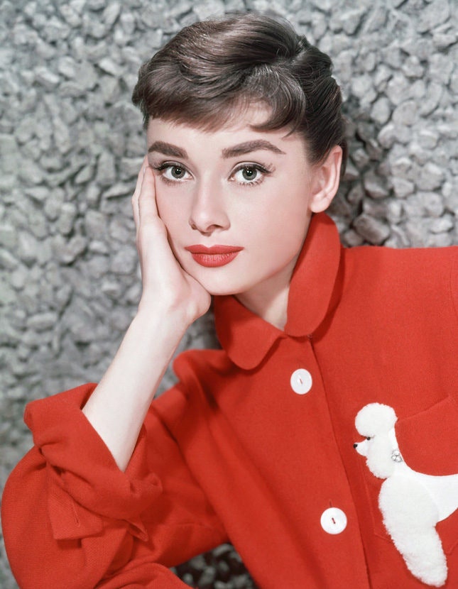 Одри Хепберн около 1957