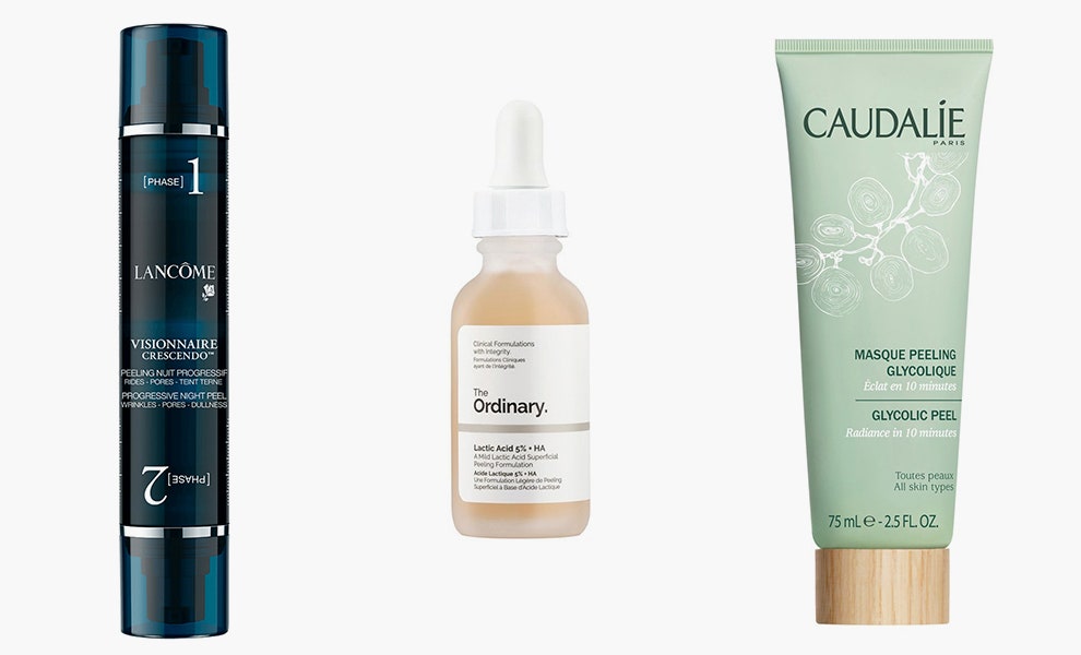 Lancôme пилинг с салициловой и гликолевой кислотами 5110 рублей tsum.ru The Ordinary молочная кислота 5  HA кислота 490...