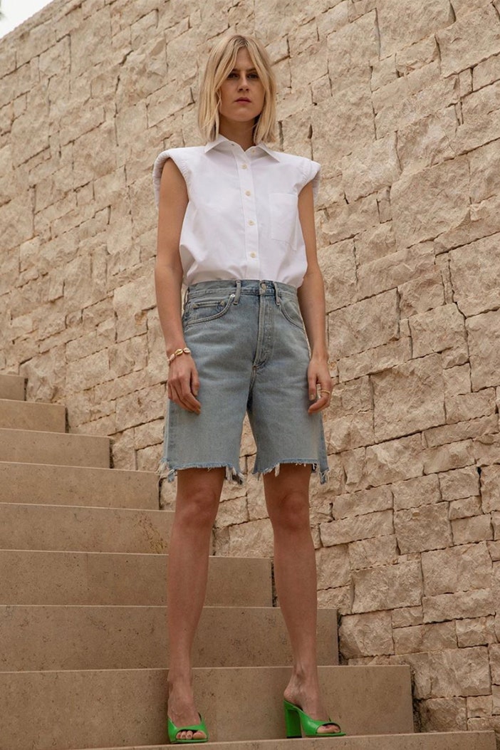 Модные женские шорты лета 2019 длиной до колена фото моделей