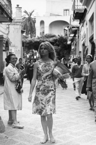 На Капри 1963.