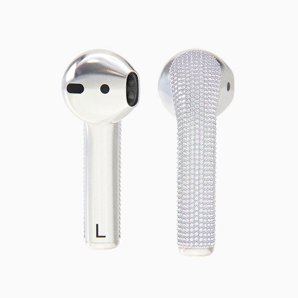 В Калифорнии выпустили AirPods с россыпью бриллиантов