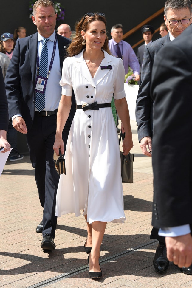 Белочерное летнее платье Кейт Миддлтон — для самых элегантных модниц