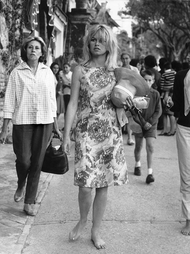 Брижит Бардо на Капри 1963