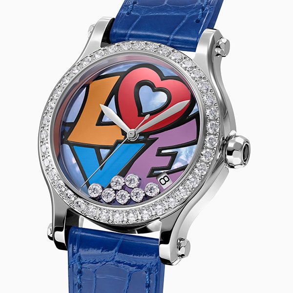 Любовь и граффити: яркие часы Chopard